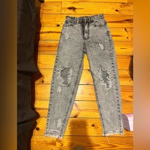 SHEIN jeans. Grey. Size xs. Great condition.